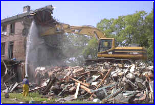Bulding Being Demolished